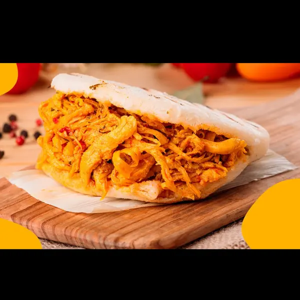 puerto-arepa - Mechada