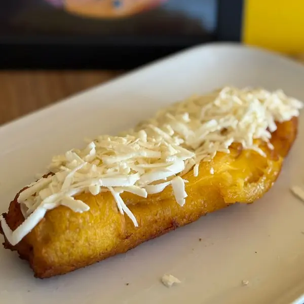 puerto-arepa - Plátano Frito con queso