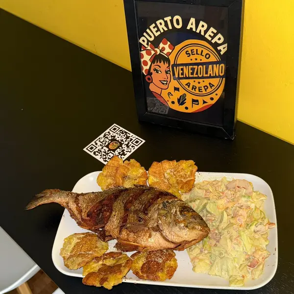 puerto-arepa - Dorada frita