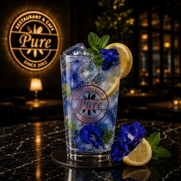 pure-restaurant-cafe - بلو كروسو فلاور
