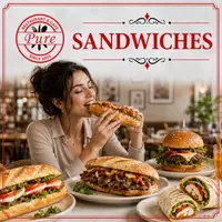pure-restaurant-cafe - الساندوتشات