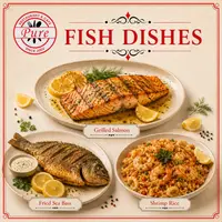 pure-restaurant-cafe - اطباق الاسماك