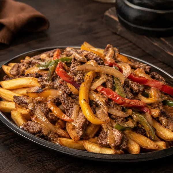 pure-restaurant-cafe - بطاطس فاهيتا لحم