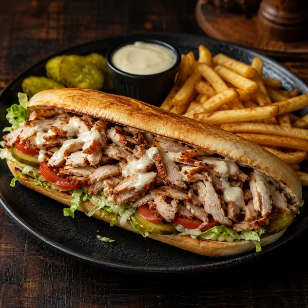 pure-restaurant-cafe - شاورما فراخ