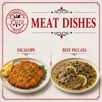 pure-restaurant-cafe - أطباق اللحوم