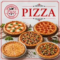 pure-restaurant-cafe - بيتزا