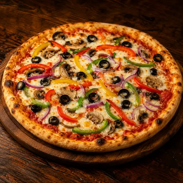 pure-restaurant-cafe - بيتزا خضروات