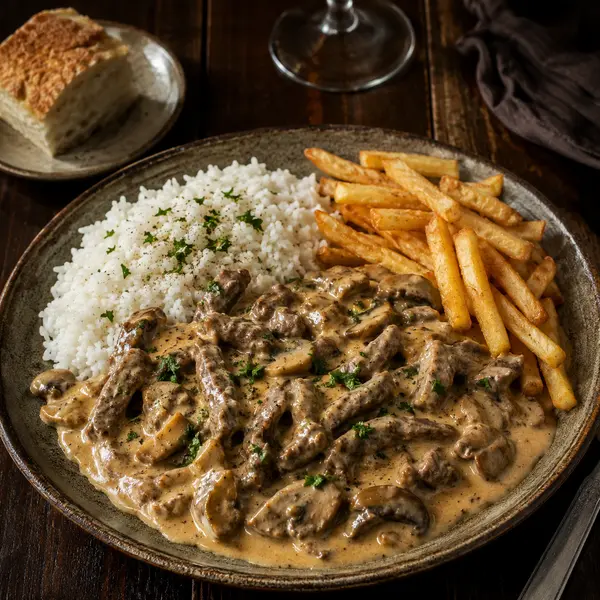 pure-restaurant-cafe - بيف استرجنوفي