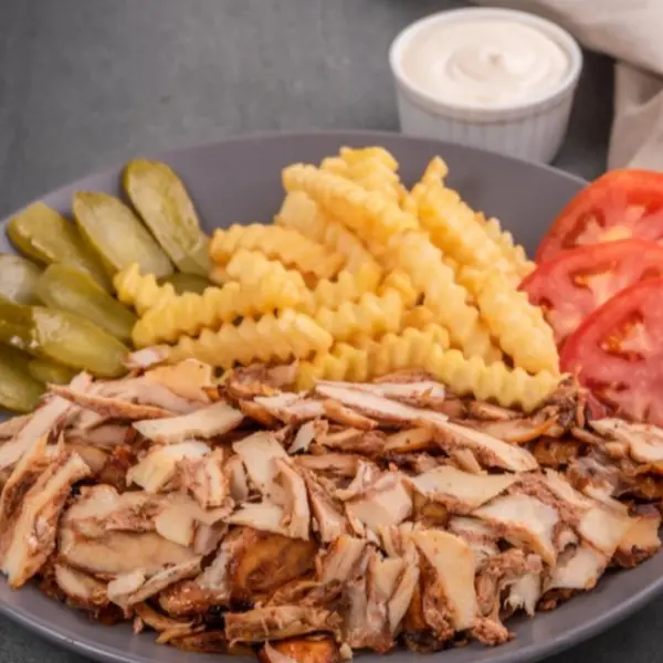 qalaa - 1 kilo chicken shawarma /كيلو شاورما دجاج