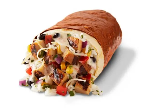 qdoba-mexican-eats - Chicken Queso Burrito