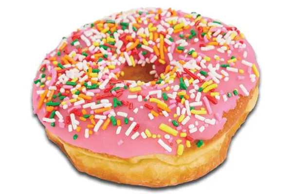 randys-donuts - Pink Raised with Sprinkles