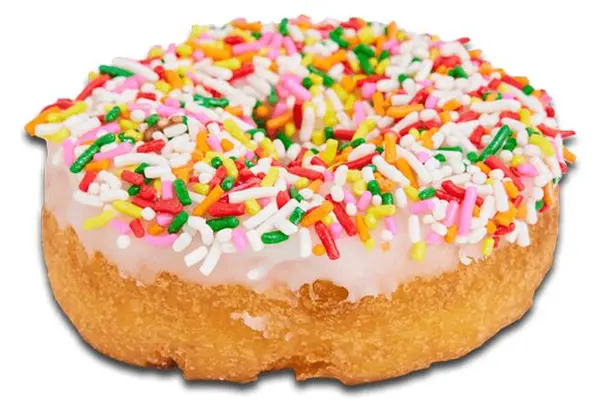 randys-donuts - Sprinkles Iced Cake