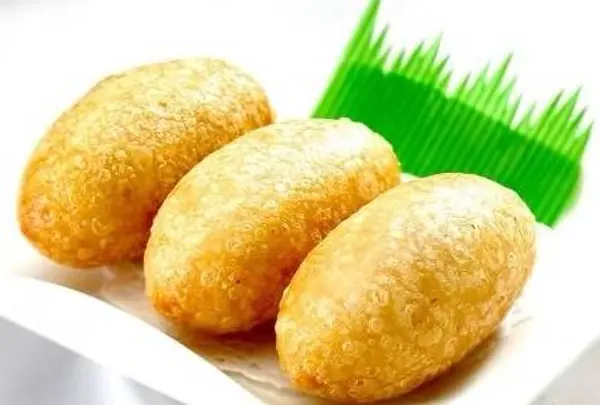 red-a-dim-sum - Deep Fried Pork Puff (3 pcs) (咸水角)