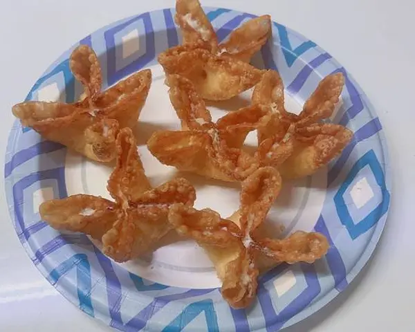 red-a-dim-sum - Deep Fried Card Rangoons (炸蟹角)（6 pcs）