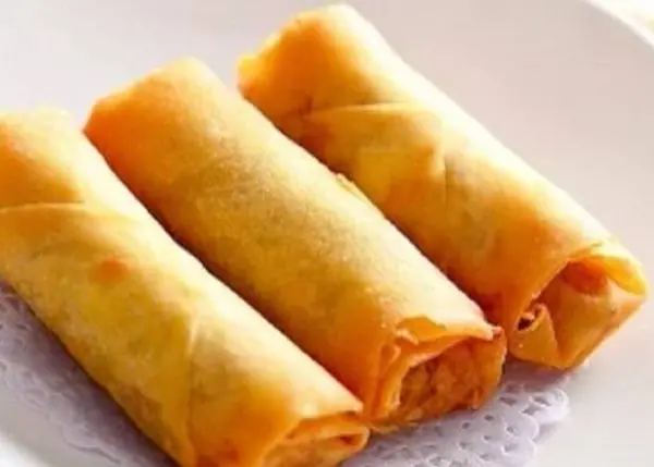 red-a-dim-sum - Deep Fried Egg Roll (3 pcs) (春卷)