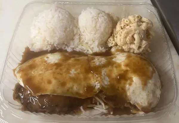 red-a-dim-sum - Loco Moco (餐肉2塊鸡蛋2個)