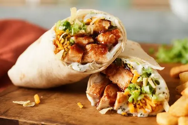 red-robin-gourmet-burgers - Whiskey River® BBQ Chicken Wrap