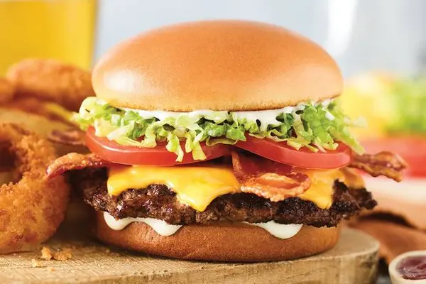 red-robin-gourmet-burgers - Bacon Cheeseburger