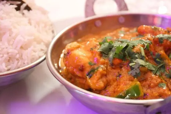 restaurant-indien-montpellier-bombay - Chicken Madras  + Riz Basmati