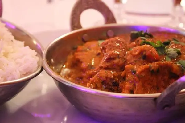 restaurant-indien-montpellier-bombay - Lamb Madras + Riz Basmati