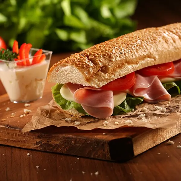 restaurant-sirena - Sandwich cu sunca (100/50/30/30/30/30 g)