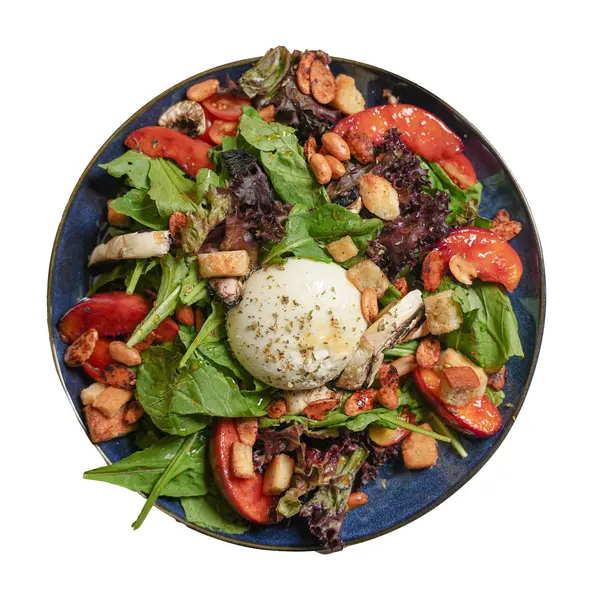 resto-stnicolas - (Saint Nicolas Burrata Salad) سانت نيكولاس بوراتا سلطة