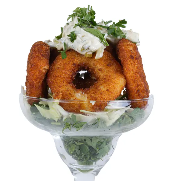resto-stnicolas - Fried Calamari with Tartar Sauce - كالامار مقلي مع صوص ترتار