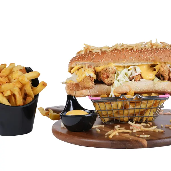 resto-stnicolas - (Crispy Chicken Sandwich) كريسبي ساندويش