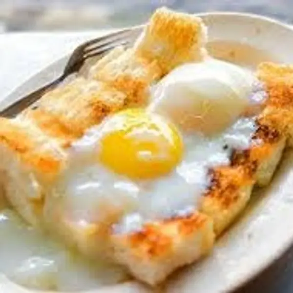 restoran-horizon-daniya-western-food - TITAB BREAD & HALF COOKED EGGS