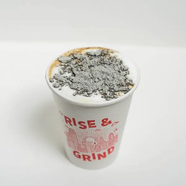 rise-grind-coffeehouse - Black Sesame Latte