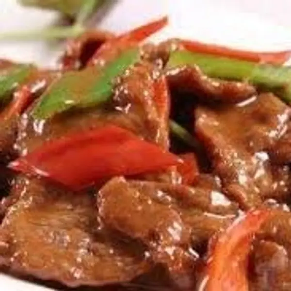 ristorante-dufu - Vitello saltati alla salsa d'ostrica 蚝油牛肉