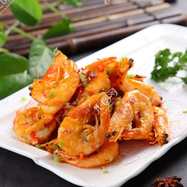 ristorante-dufu - Gamberi croccanti 椒盐虾