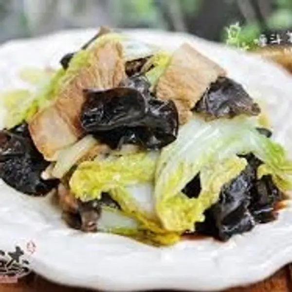 ristorante-dufu - Cavoli cinesi saltati 白菜炒木耳