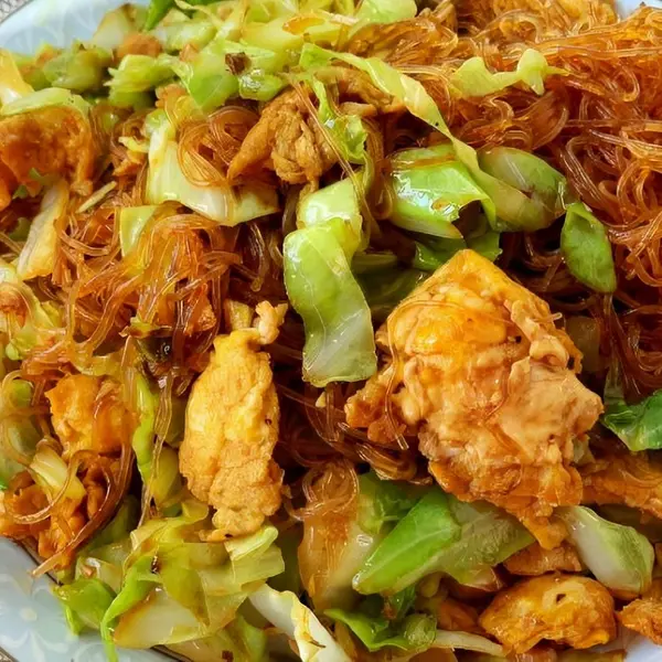 ristorante-dufu - Spaghetti di soia saltati con verdure 素炒粉丝