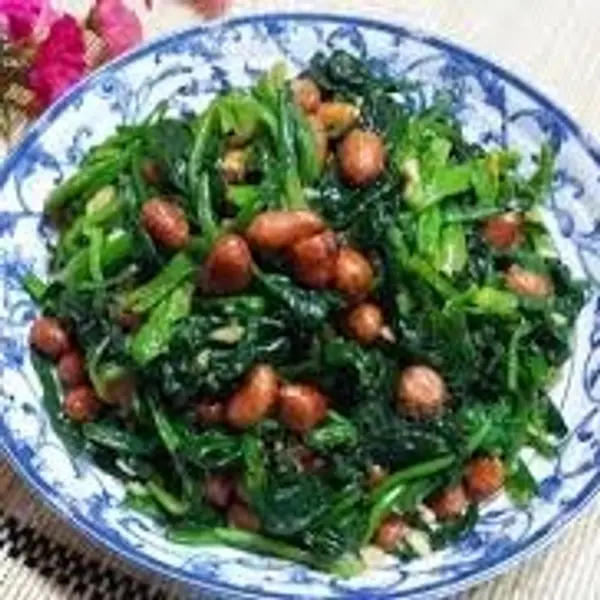 ristorante-dufu - Insalata di spinaci 陈醋菠菜花生米