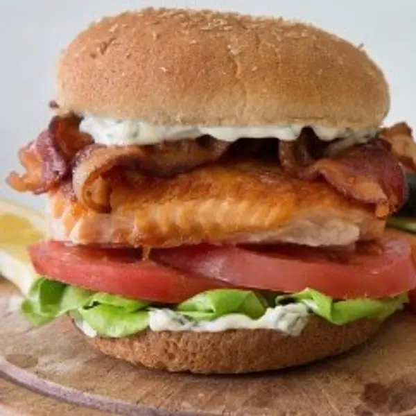 round-house-bar-grill - Grilled Salmon BLT