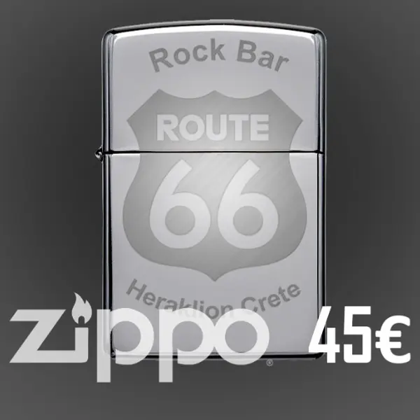 route-66-rock-bar - Route 66 Zippo