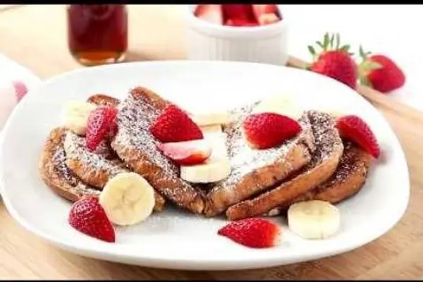 royal-donut-cafe - Strawberry and Banana French Toast