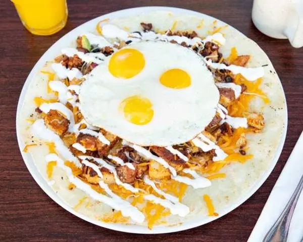 royal-donut-cafe - Huevos Rancheros