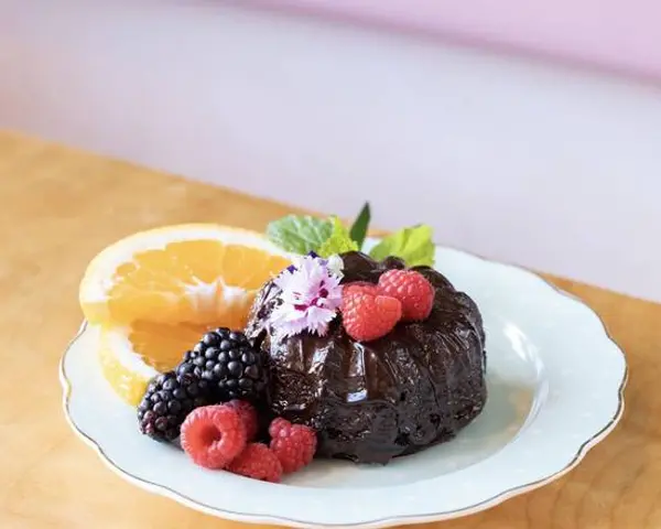 rukdiew-cafe - Lava Chocolate Cake