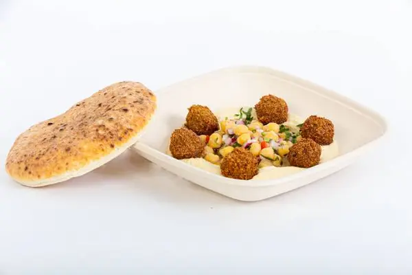 sabra-grill - Hummus with Falafel Balls