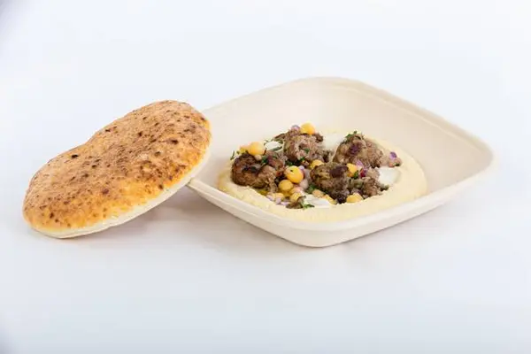 sabra-grill - Hummus with Ground Beef