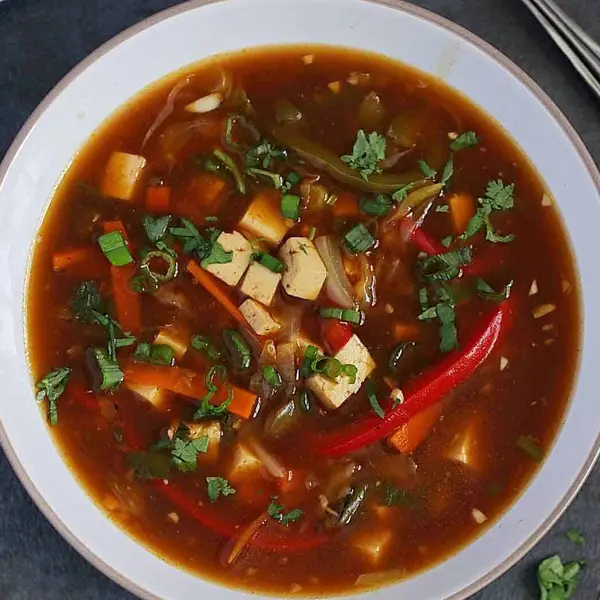 sabrus-restaurant - Veg Hot And Sour Soup