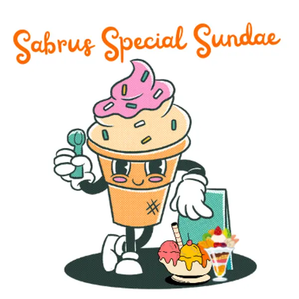 sabrus-restaurant - Sabrus Special Sundae