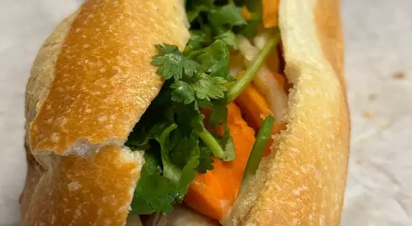 saigon-corner - B6 - Pork Belly Char Siu Sandwich / Bánh Mì Thịt Ba Chỉ Xá Xíu