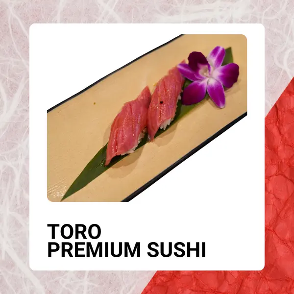 sake2me-ayce-sushi-chino - TORO ($10.50)