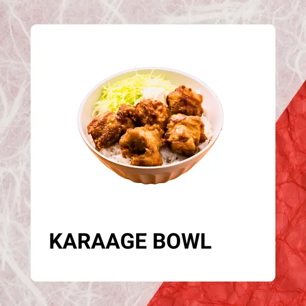 sake2me-ayce-sushi-chino - KARAAGE BOWL