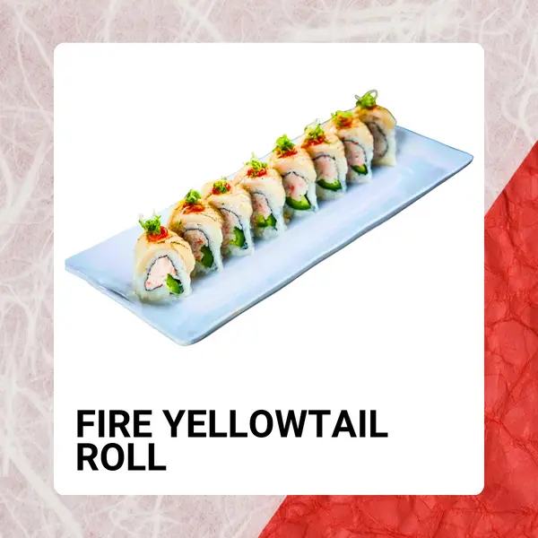 sake2me-ayce-sushi-chino - FIRE YELLOWTAIL ($25)