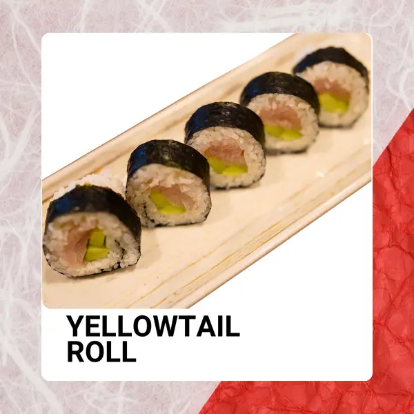 sake2me-ayce-sushi-chino - YELLOWTAIL ROLL ($16)