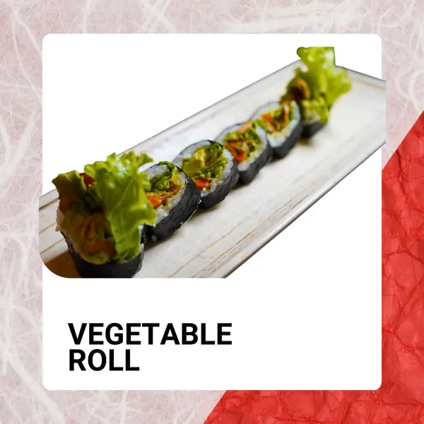 sake2me-ayce-sushi-chino - VEGETABLE ROLL ($9)
